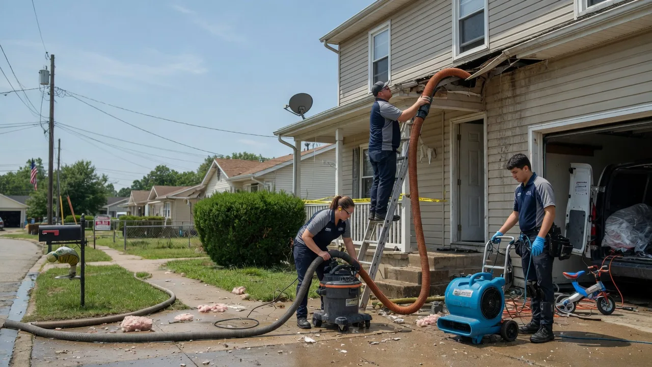 Water Damage Restoration in Hobbs, IN near me